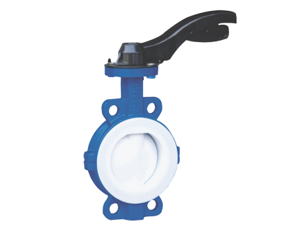 PTFE Lined Butterfly Valve