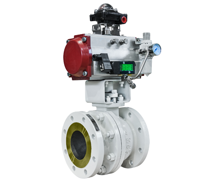 Pneumatic Actuator Ball Valve