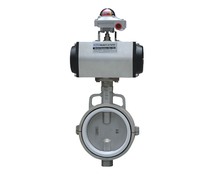 Pneumatic Actuator Butterfly Valve
