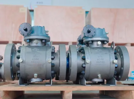 A105 Trunnion Ball Valve